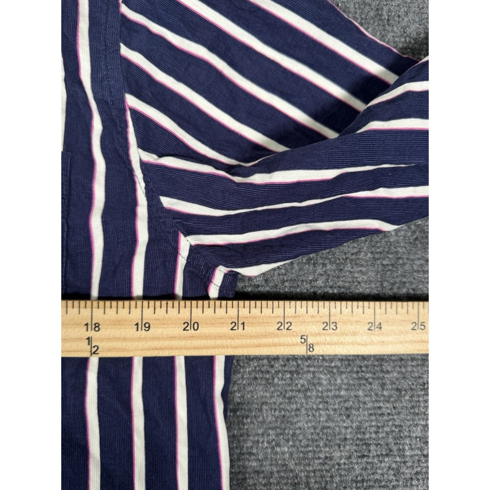 NWT NN07 No Nationality Shirt Mens Small Blue Errico Flannel Button Up Cotton - Picture 10 of 11